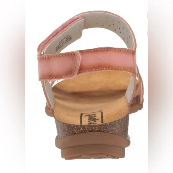 Propet Farrah Leather Sandal, Size 9 Adjustable Straps At Four Points - Picture 2 of 8